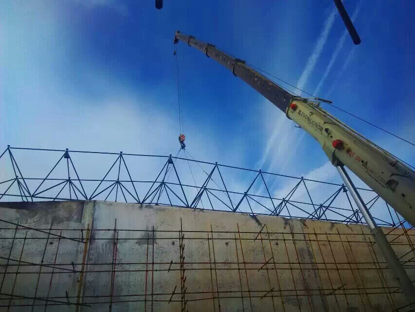 宿迁食堂网架结构工程